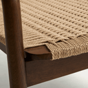 Derile Armchair | Walnut Brown