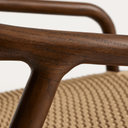 Derile Armchair | Walnut Brown