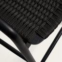 Derile Bench Barstool | Black Oak