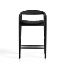 Derile Bench Barstool | Black Oak