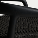 Derile Bench Barstool | Black Oak