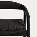 Derile Bench Barstool | Black Oak