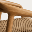 Derile Bench Barstool | Natural Oak