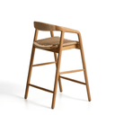 Derile Bench Barstool | Natural Oak
