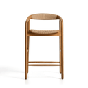 Derile Bench Barstool | Natural Oak