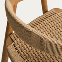 Derile Bench Barstool | Natural Oak