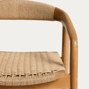 Derile Bench Barstool | Natural Oak