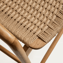 Derile Bench Barstool | Natural Oak