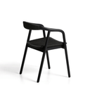 Derile Dining Chair | Black Oak