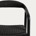 Derile Dining Chair | Black Oak