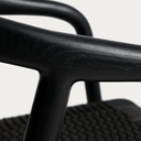 Derile Dining Chair | Black Oak