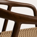 Derile Dining Chair | Walnut Brown