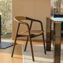 Derile Dining Chair | Walnut Brown