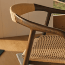 Derile Dining Chair | Walnut Brown