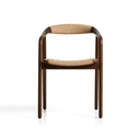 Derile Dining Chair | Walnut Brown