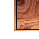 Desert Mirage Canvas Framed Print