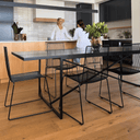 Devonport Patio Dining Chair SS | Black