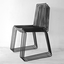 Devonport Patio Dining Chair SS | Black