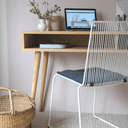 Devonport Patio Dining Chair SS | White