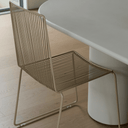 Devonport Stackable Patio Chair SS | Putty