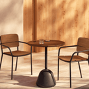Naxos Patio Dining Table | Black