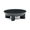 Disk Coffee Table | Black Ash