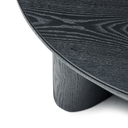 Disk Coffee Table | Black Ash