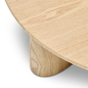 Disk Coffee Table | Natural Ash