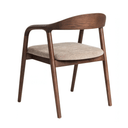 Domain Dining Chair | Walnut Brown