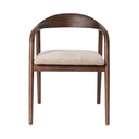 Domain Dining Chair | Walnut Brown