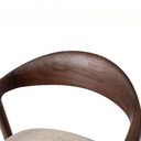 Domain Dining Chair | Walnut Brown