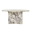 Verity Round Dining Table | Ocean Marble