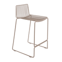 Dunedin Bench Height Patio Barstools SS | Putty
