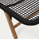 Dandara Patio Lounger | Black
