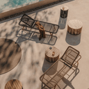 Dandara Patio Lounger | Black