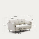 Daylesford Sofa | Black Leg