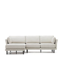 Daylesford Chaise Sofa | Black Leg