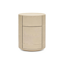 Delto Bedside Table | White Ash