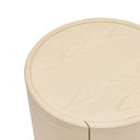 Delto Bedside Table | White Ash