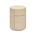 Delto Bedside Table | White Ash