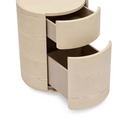 Delto Bedside Table | White Ash