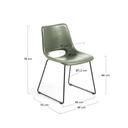 Denver Dining Chair | Green
