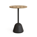 Naxos Bar Patio Dining Table | Black