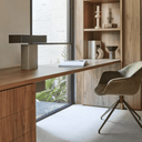 Easton Echo Table Lamp | Pewter / Cloud