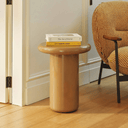 Echo Side Table | Cappuccino Gloss