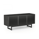 Elements Tempo 8777-ME Entertainment Cabinet | Charcoal Stained Ash