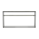 Elle Slim Marble Console Table | Matt Ocean Marble