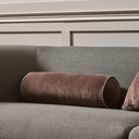 Elliot Bolster Cushion | Chocolate