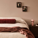 Elliot Long Bolster Cushion | Oxblood