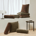 Elliot Bolster Cushion | Chocolate